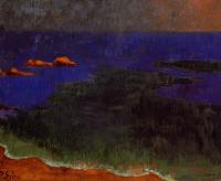 Serusier, Paul - The Seat at Poldu - Sunset